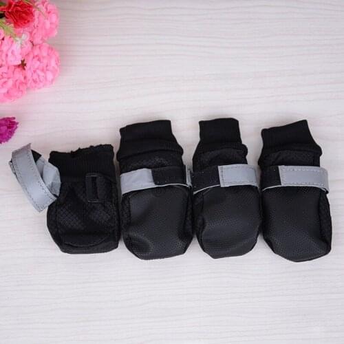 Spot pet shoes autumn and winter warm style soft comfortable soft-soled big dog shoes