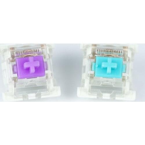 Otm outemu 3pin clear purple 62g Tactile Switch for custom mechnical keyboard gh60 xd64 xd60 eepw84 gh60 tada68 rgb 87 104 zz96