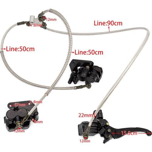 Front Hand Brake Parking Brake Brake Caliper For 150cc 200cc 250cc ATV Quad Buggy Pit Dirt Bike