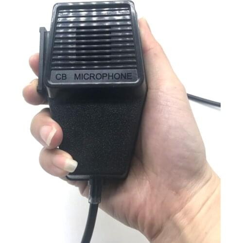 Handheld CM4 CB Radio Speaker Mic Microphone for Uniden Auto Cobra 18 WX ST II 19 DX IV 25 LTD Radio Walkie Talkie Microphone