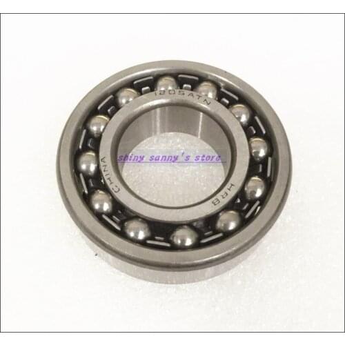 1pcs 1200 , 1201 , 1202 , 1203 , 1204 , 1205 Self-aligning Ball Bearings Cylindrical Bore Double Row Brand New