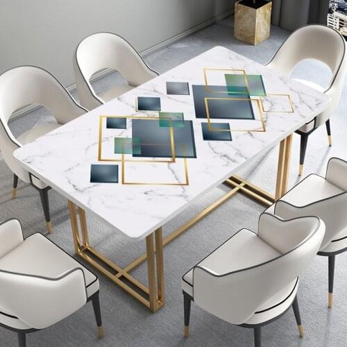 Fresh Printed Soft Glass Pvc Tablecloth Creative Plastic Table Covers For Table Soft Glass Pads Mats Free Shipping