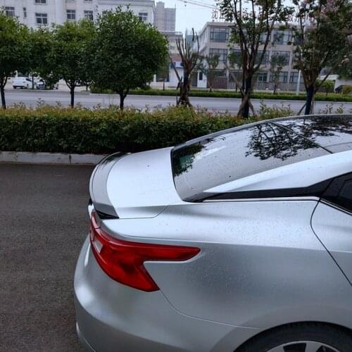 For Nissan Maxima Spoiler 2016-2018 high quality ABS Material Car Wing Primer and lacquer Color Spoiler Modification spoiler