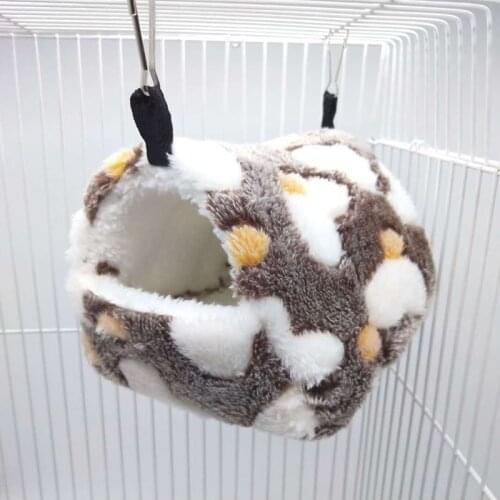 Super Soft Hamster Rat Pet Nest Suitable For Small Pet Hamster Rat Bed Swing Bed Warm Plush Nest Pet Supplies
