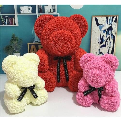 Wedding Decoration Flower Styrofoam Bear Modeling Polystyrene Foam White Balls Crafts For DIY Party Easter Decoration