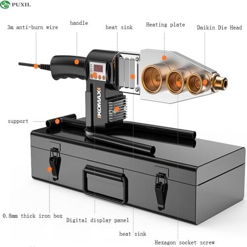 220V household water pipe fuser PPR welding machine 32