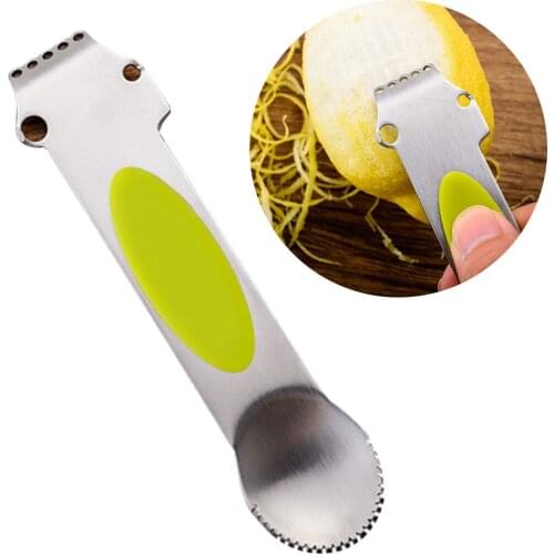 Lemon Slicer Stainless Steel Zester Grater Kitchen Gadgets Orange Citrus Fruit Grater Peeling Knife Bar Kitchen Accessories