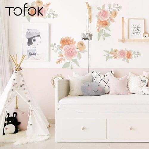 Flowers Wall Stickers Tofok China