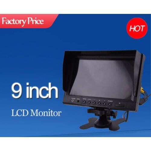 High quality 9 inch LCD car monitor with Full HD car monitor