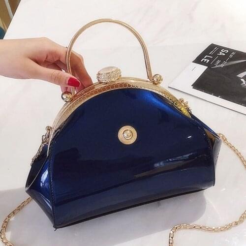 Women Fashion Vintage Mini Shoulder Bag 2021 New Summer Luxury Leather Casual Cute Elegant Evening Chain Diamonds Crossbody