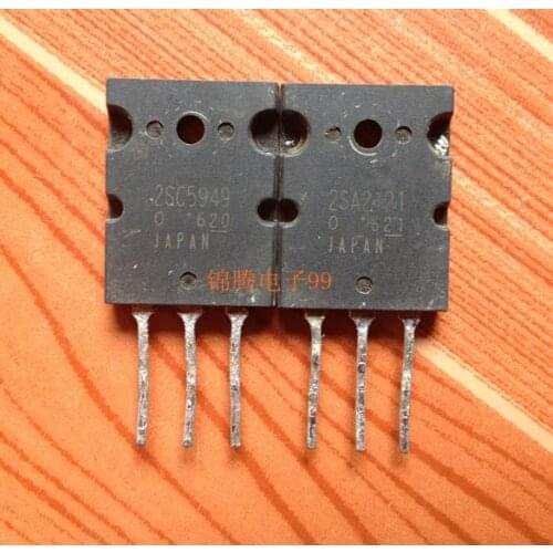 4pcs/lot 2pairs 2SA2121 2SC5949 A2121 C5949 Audio Pair Tube Used used test is good
