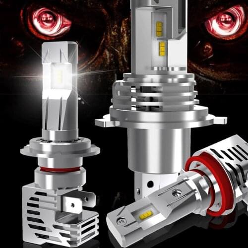 2Pcs Car Fog Lamp Motorcycle LED Headlights For Car Motorcycle Truck Tractor Trailer 50W 16000LM 12V 6000K Lampada Fog Lamp