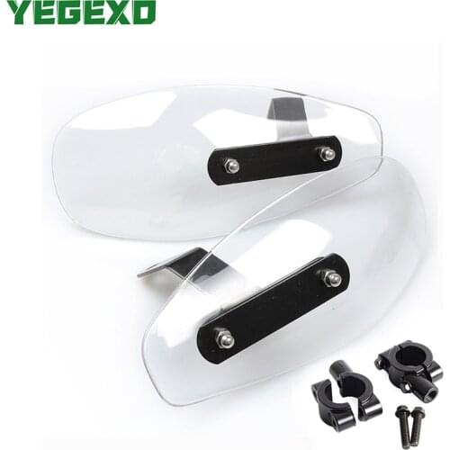 Acrylic Motorcycle Handguard Wind Shield Moto Accessories For HONDA vtx 1800 cb1300 cb 600 hornet cbr250r transalp 600 cb 500