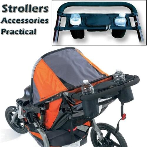 Strollers Accessories 4-In-1 Multifunction Practical Trolleys Portable Baby Bottles Hanging Bag Child Car Collocation Cup Bag
