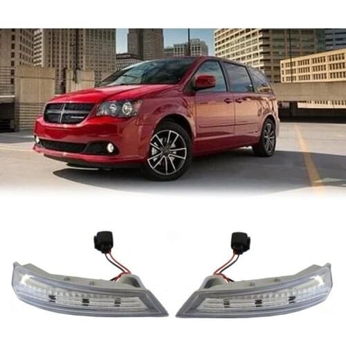 Car MIRROR TURN SIGNAL LIGHT for Dodge Caravan Chrysler Town 10-16 68052079AC 68052078AC