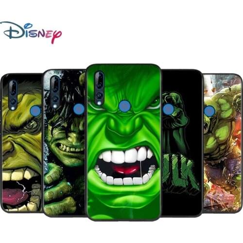 Marvel Hulk Avengers Silicone Cover For Honor 8 8A Prime 8X MAX 8C 8S 7A 7C 7S Play 3E V9 Pro Soft Black Phone Case