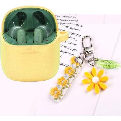 Cover for JBL Tune 220 Case Fashion candy Flower Keyring Silicone Wireless Bluetooth Earphones Cover for JBL T220 225 fundas