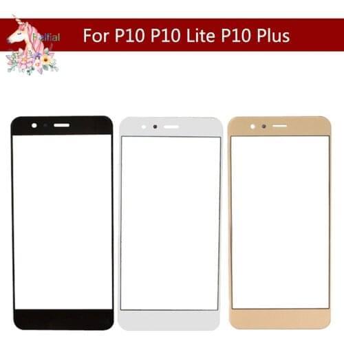 For Huawei P10/P10 Lite/P1 Plus Touch Screen P10Lite Touch Panel Sensor Digitizer Front Glass Outer LCD LENS P10Plus Replacement