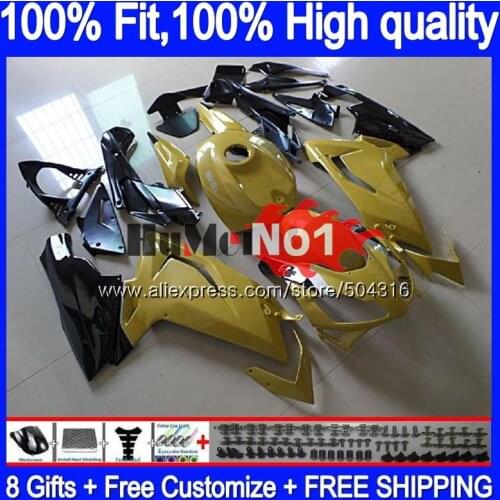 Injection For Aprilia RS 125 RS125R RSV125 R Gold black 35MC.22 RS-125 2012 2013 2014 2015 2016 RS125 12 13 14 15 16 Fairings