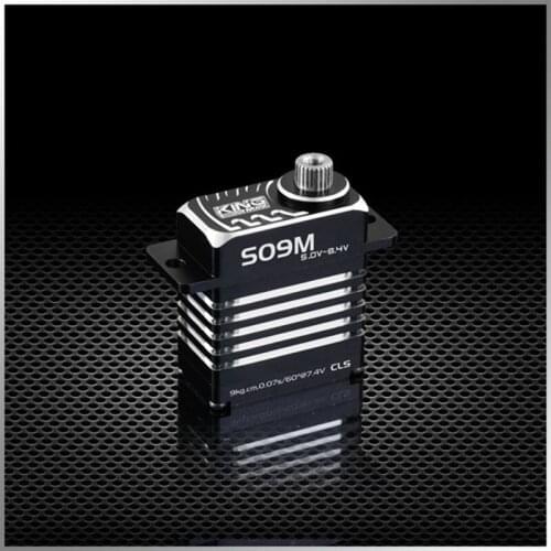 KINGMAX S09M 20g 9kg.cm digital metal Steel gears standard servos full metal mini servo for RC Helicopter fixed-wing robot
