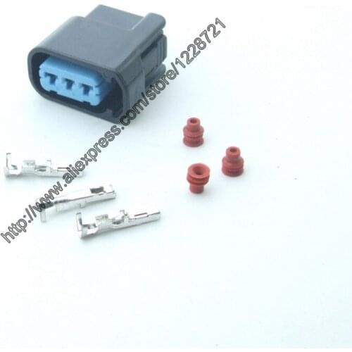 10Kits/lot 3Pin high-voltage ignition coil plug Repair Kit automotive waterproof Wire Connector For Odyssey generation Civic CRV