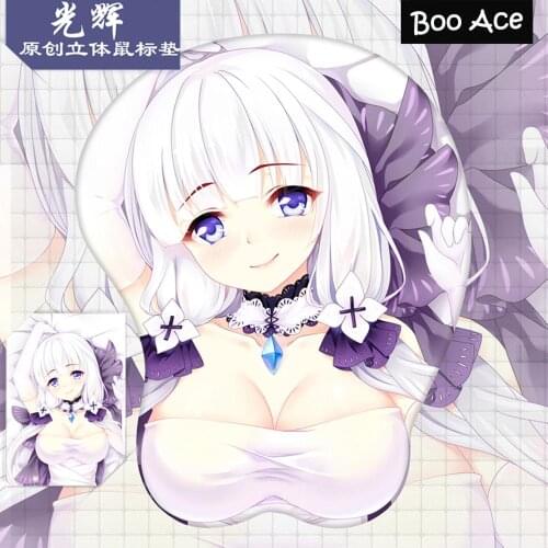 Azur Lane - Illustrious Anime 3D Soft Mouse Pad