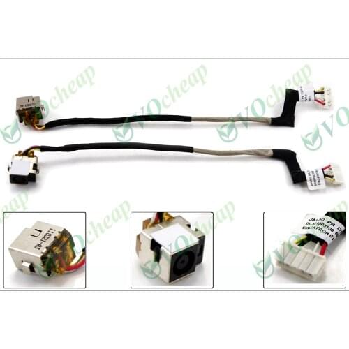 New Laptop DC power jack for HP Compaq Presario CQ40 CQ45 -100 -200 Notebook Charging Port Socket Connector Cable DC301003T00