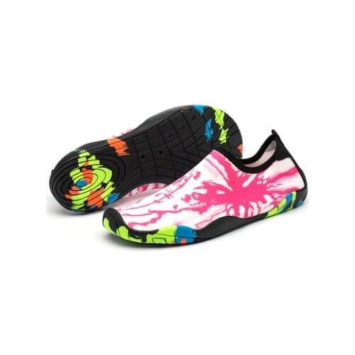Swimming Outdoor Pool Beach Barefoot Shoes Women Fishing Aqua Water Shoes Diving Wading Camping Breathable Quick-drying shoes Bi