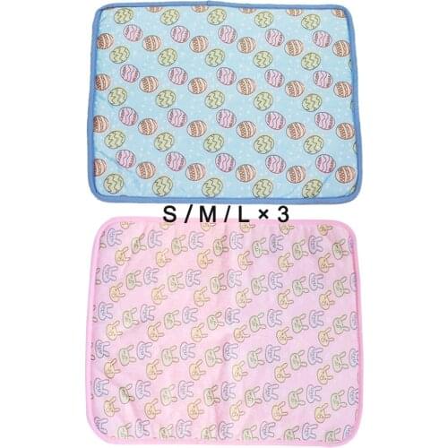 Pet Cooling Mat Indoor Outdoor Ice Silk Dog Cool Pad Bed Sofa Car Summer Mat