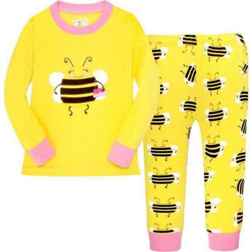 New 2020 Cartoon Kid Pyjamas Spring Autumn Boys Girls Pajamas Set Children Homewear christmas Kids Clothing Set boy sleepwear