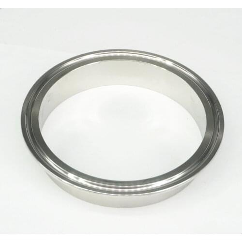 Fit Tube O/D 102mm x Tri Clamp 4" Ferrule O/D 119mm 304 Stainless Sanitary Pipe Connector Adapter Homebrew