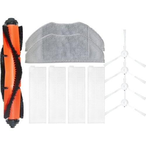 Replacement Filter Cleaning Rag for Xiaomi Mijia G1 Robot Vacuum Cleaner Parts Vacuum Cleaner Brush Main Brush Side Brushes