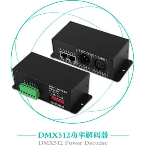 Led DMX controller 350mA DMX512 WALL WASHER DECODER DC12V