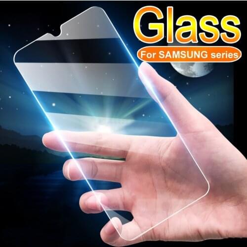 Tempered glass phone screen protector for Samsung Galaxy M10 M10S M20 M30 M30S M40 M11 M21 M31 M51 protective film on the glass