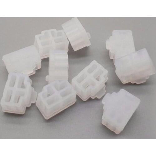 10pcs RJ45 Networke Interface Protector Cover Cap Anti Dust Plug For computer Router Ethernet Hub Port