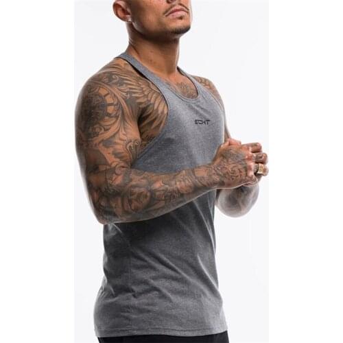 2020 Brand clothing Gyms Tight sleeveless vest mens fitness homme vest men fitness Workout Summer top Jogging vest