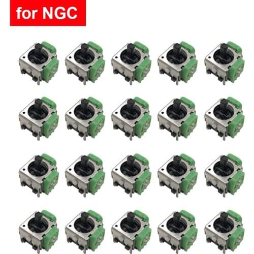 100Pcs Replacement 3d Analog Joystick Thumb Stick for Nintendo NGC for gamecube Controller Repair Parts