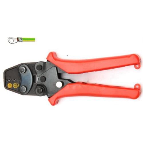 16-13AWG 1.25-2.5mm² Non-insulated Terminals Ratchet Crimping Plier