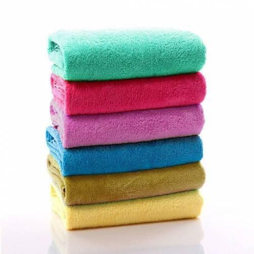 6 pcs 50*90 hand face towels hairdressing towel 200gr mixed color