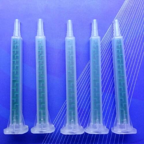 660PCS F0616 1:1&2:1 mixer mixing mouth nozzle epoxy resin AB glue squre tube with length 83 dispensing accessories and supplies