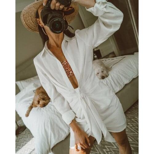 Женские рубашки с рюшами By Eleven China At AliExpress