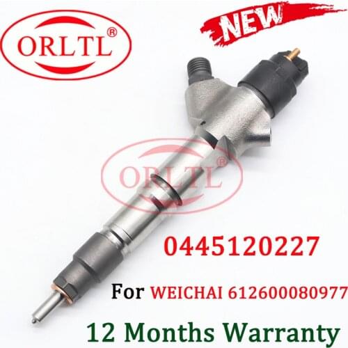 ORLTL 0 445 120 227 Diesel Injector 0445120227 Injector Nozzle 0445 120 227 For Delong Weichai WD10 612600080964 612600080618
