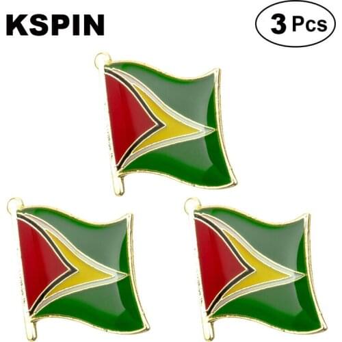 Guyana Lapel Pin Brooches Pins Flag badge Brooch Badges