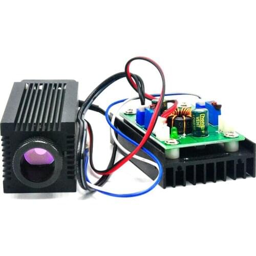 Focusable Powerful 808nm 400mw Infrared IR Laser Dot Module Point Lasers Driver TTL 12V