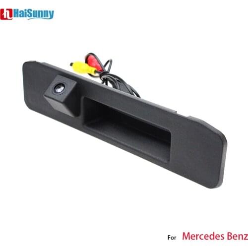 For Mercedes Benz ML GLA GLC GLE A180 A200 A260 CCD Car Rear View Camera Reverse Parking Camera Trunk Handle Backup Camera