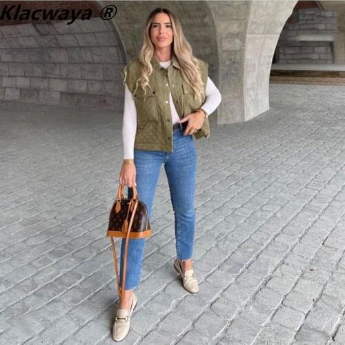 Klacwaya Women's Quilted Vests