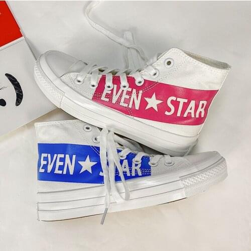 High Quality Classic Womens Canvas Shoes 2020 New High-top Flat Shoes Womens Vulcanized Shoes Factory Direct Womens Casual