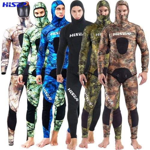 3.5MM Neoprene Scuba Diving Suit Men Underwater hunting Surfing Front Zipper Spearfishing Suit Swimming Kayaking Equipment
