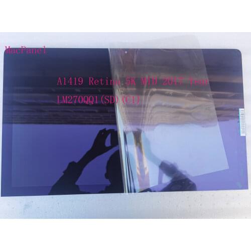 Brand New Mid 2017 for iMac 27" A1419 5K LCD Screen Display Assembly LM270QQ1(SD)(C1) SD C1 SDC1 EMC 3070 MNE92 MNEA2 MNED2