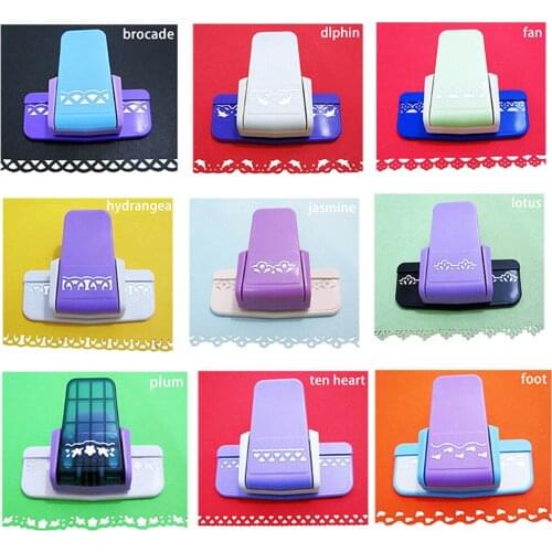 New Fancy Border Punch S Flower Design Embossing Punch Scrapbooking Handmade Edge Device DIY Paper Cutter Handmade Craft Gift